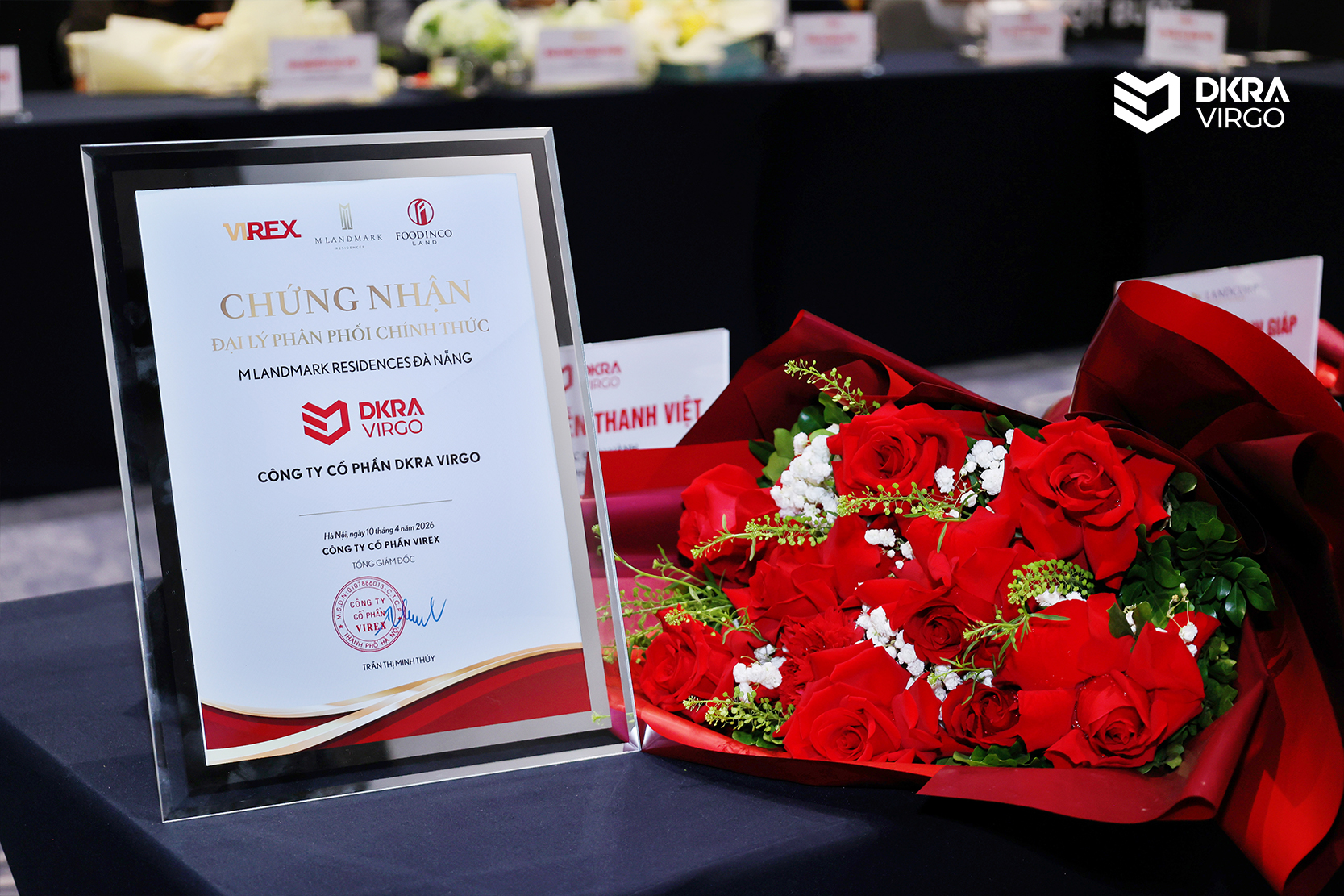 DKRA Virgo chính thức trở thành Đại lý phân phối chiến lược dự án M Landmark Residences Đà Nẵng